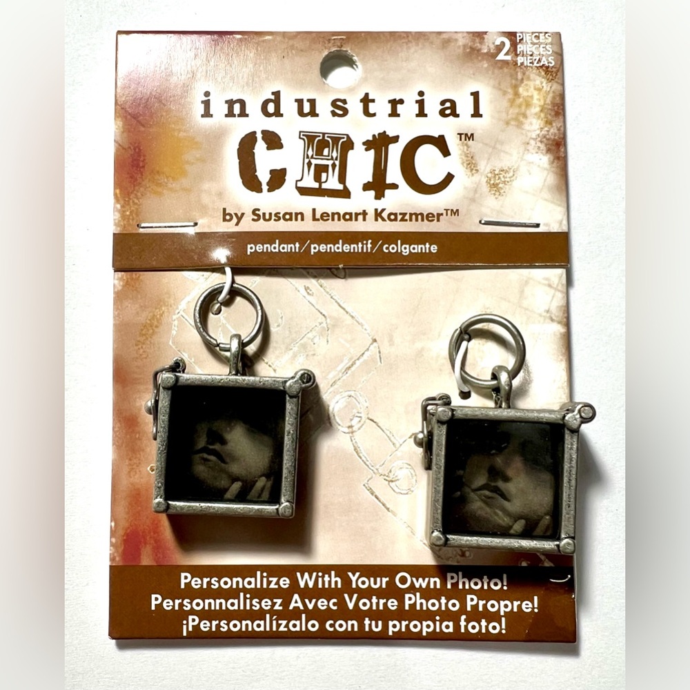Susan Lenart Kazmer INDUSTRIAL CHIC JEWELRY COMPONENT NWT 
2014 EARRINGS/PENDANT